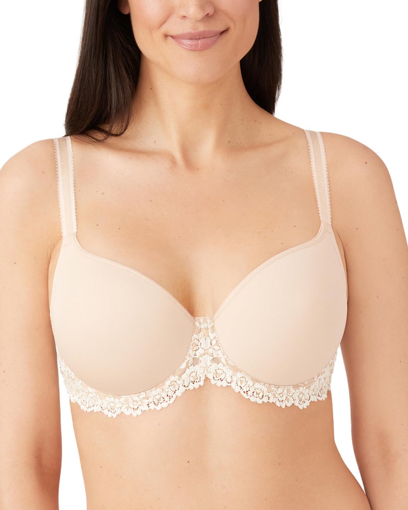 Wacoal womens Embrace Lace Contour bras, Sand, 36D US - Image 1